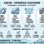 彰化縣-耀德工業-模具開發-提供一站式製造 從設計到量產_生活五金-廠房設備-金屬沖壓不是只有「能不能加工」，材質選擇同樣重要