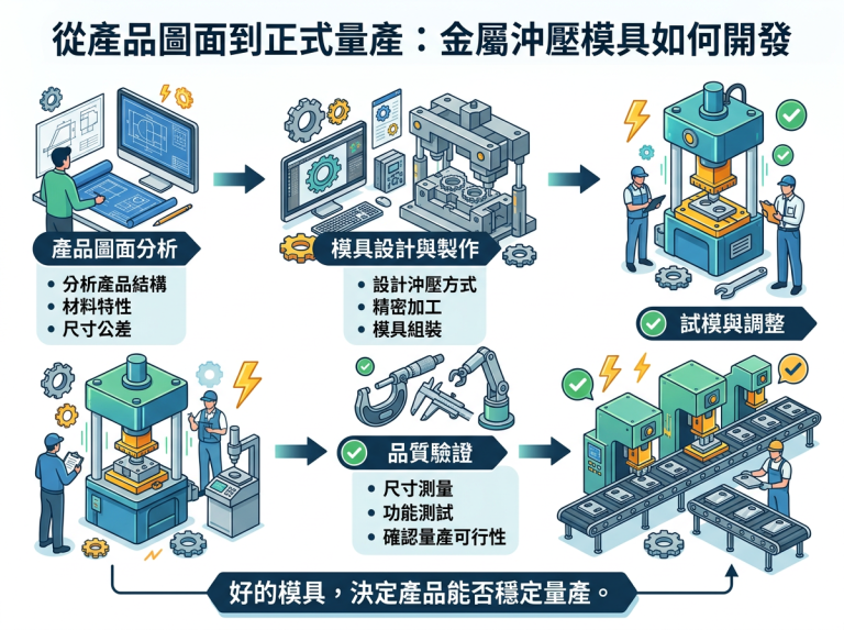 彰化縣-耀德工業-模具開發-提供一站式製造 從設計到量產_生活五金-廠房設備-了解金屬沖壓模具如何開發