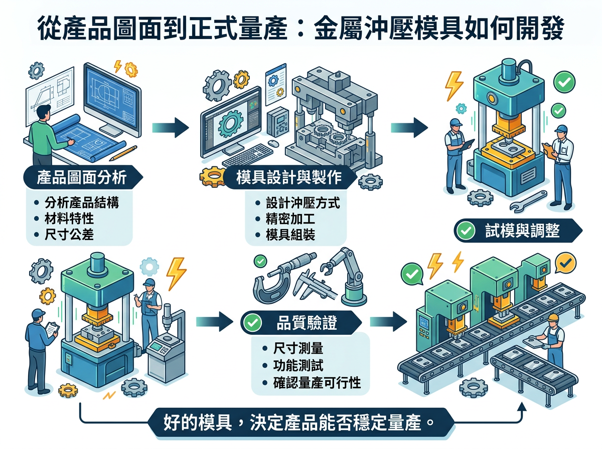 彰化縣-耀德工業-模具開發-提供一站式製造 從設計到量產_生活五金-廠房設備-了解金屬沖壓模具如何開發