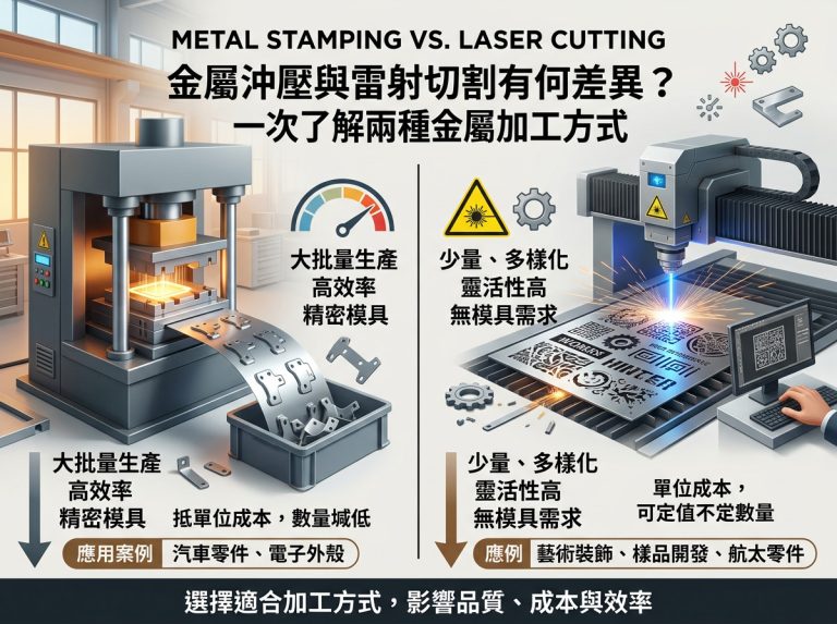 彰化縣-耀德工業-模具開發-提供一站式製造 從設計到量產_生活五金-廠房設備-金屬沖壓與雷射切割有何差異？